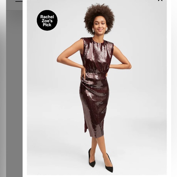 Sequin MIDI dress from express - Picture 3 of 10